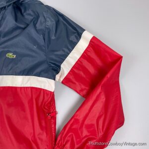 Vintage 80s Izod Lacoste Rain Jacket SMALL 2