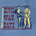 2000s Civil War Days T-Shirt Billie Creek Village Indiana XL
