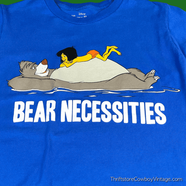 Disney Jungle Book T-Shirt “Bear Necessities” SMALL 4