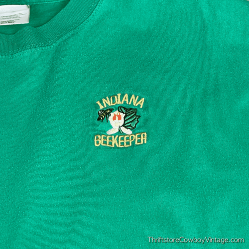 Indiana Beekeeper T-Shirt Chest Logo MEDIUM 2