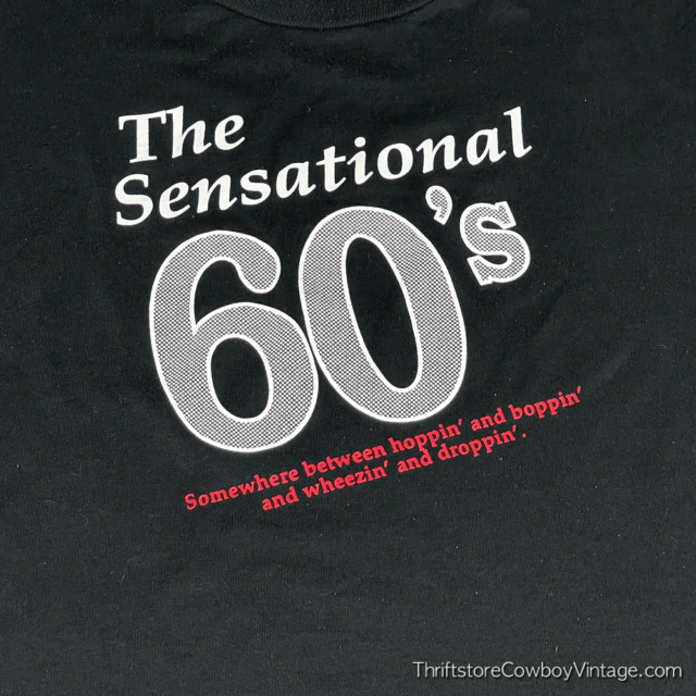 Vintage 90s the Sensational 60s T-Shirt XL 4