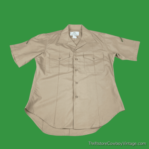 Valor Collection Chevron Military Shirt 16 LARGE