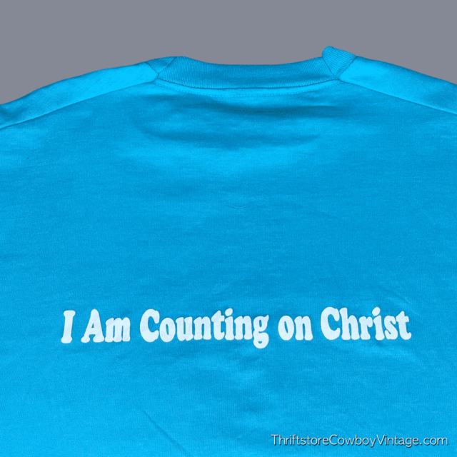 Vintage 90s Jesus “Christ is Counting on Me” T-Shirt XL 6