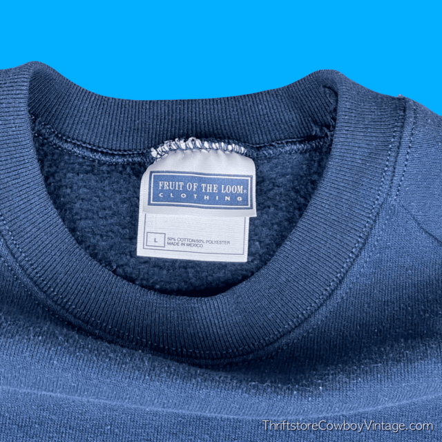 Vintage 90s Stitched Angel Doily Crewneck Sweatshirt MEDIUM/LARGE 6
