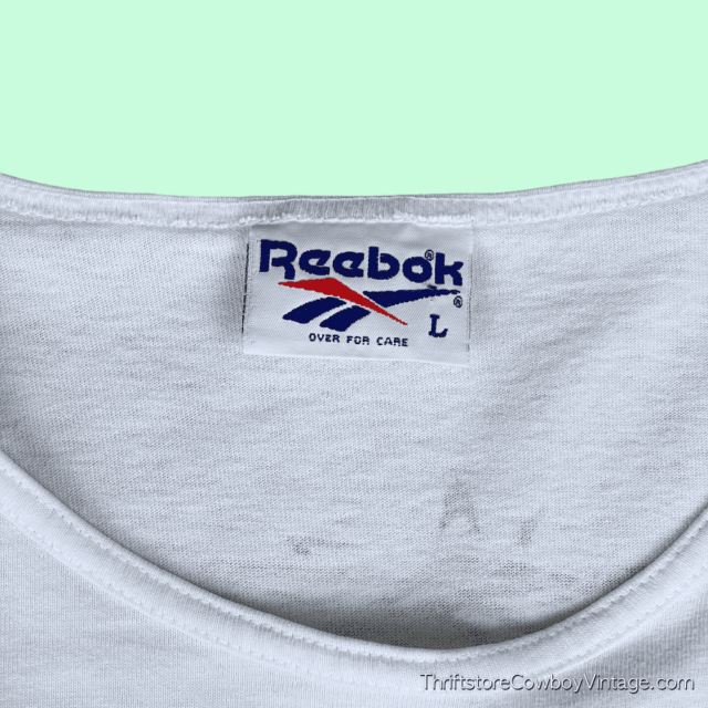 Vintage 90s Women’s Reebok Shirt Top LARGE 5