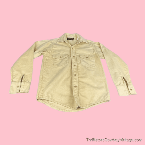 Vintage 70s Bullseye Bill Shirt Jacket SMALL