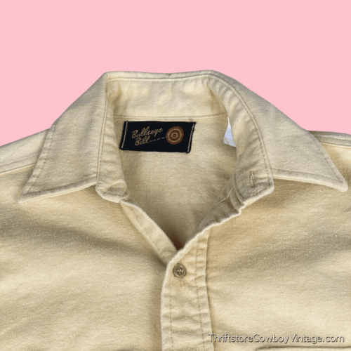 Vintage 70s Bullseye Bill Shirt Jacket SMALL