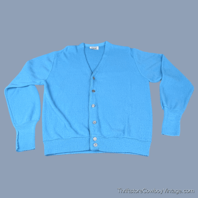 Vintage 70s JC Penney Cardigan Sweater LARGE 3