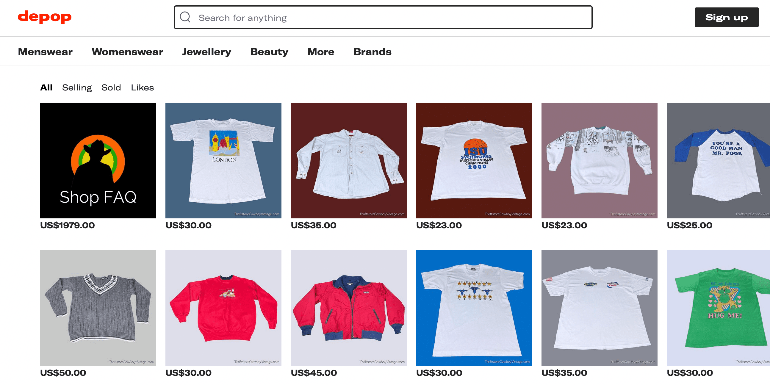 Vintage T-Shirts on Depop.com