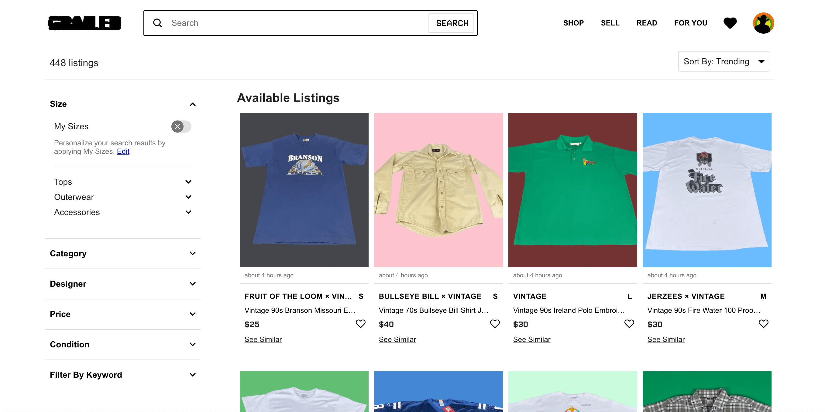 Vintage T-Shirts on Grailed.com