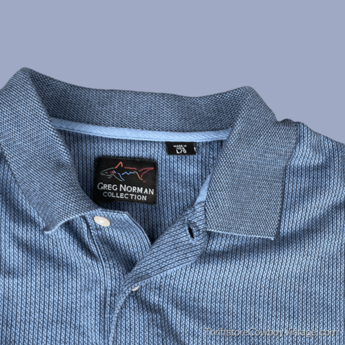 Vintage 90s Greg Norman Golf Polo Shirt LARGE 2