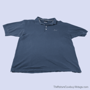 Y2K Greg Norman Collection Shark Golf Polo Shirt XL