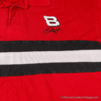 Y2K Dale Earnhardt Jr Budweiser Polo Shirt LARGE