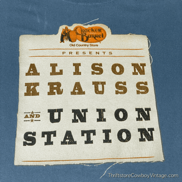 2005 Alison Krauss and Union Station Concert T-Shirt MEDIUM 5