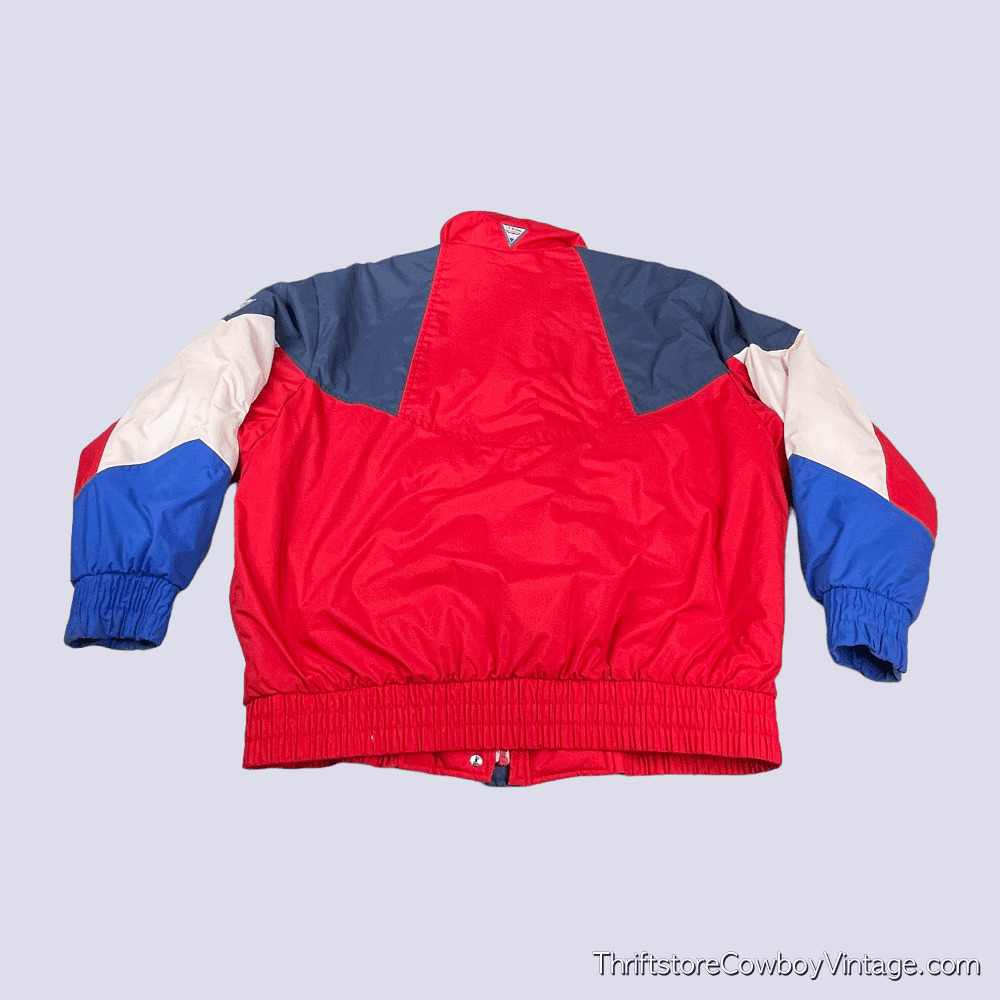 Vintage 90s 1st Team Color Block Winter Jacket LARGE/XL 2