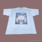 Vintage 90s Wolf Dream Catcher T-Shirt XL