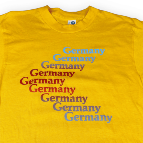 Vintage 80s Germany T-Shirt SMALL 2