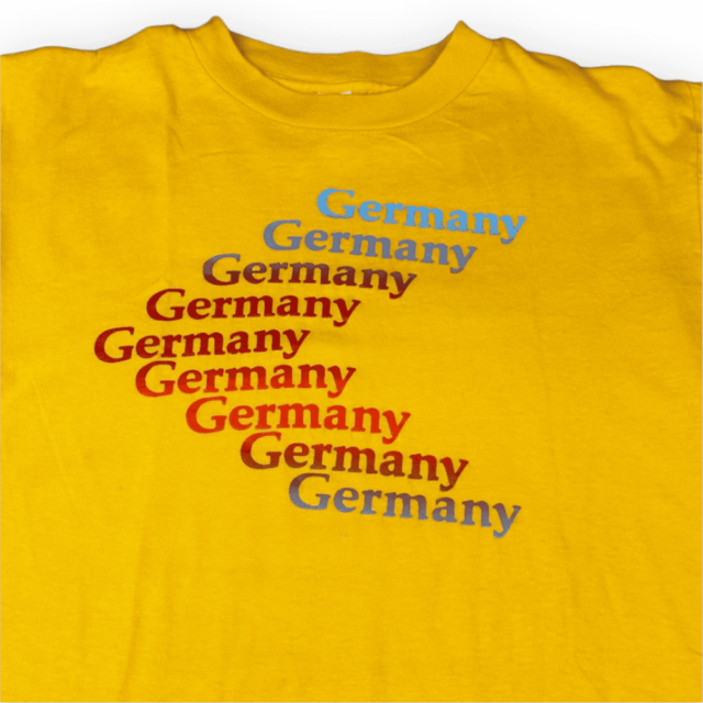 Vintage 80s Germany T-Shirt MEDIUM 4