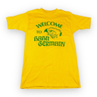 Vintage 80s Welcome to Hahn Germany T-Shirt SMALL