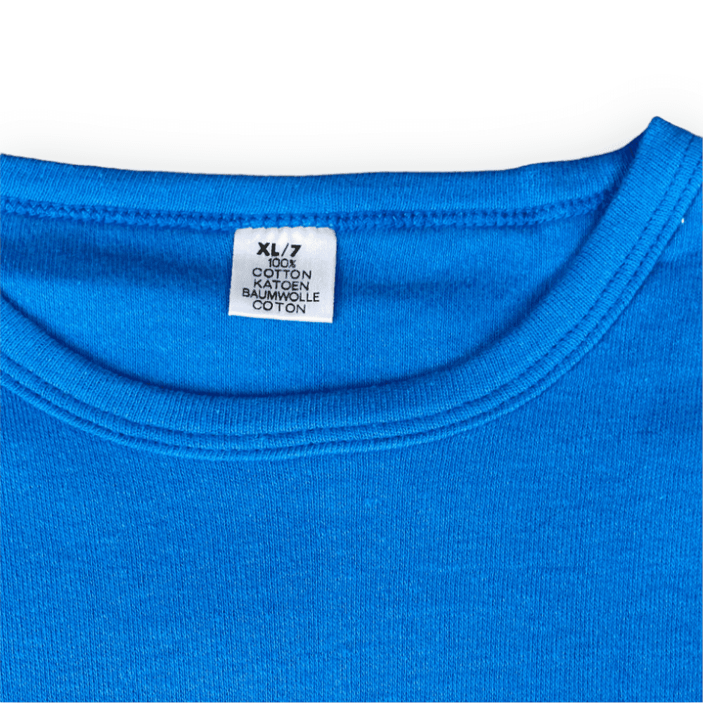 Vintage 80s 4 Daagse Nijmegen (4 Days Marches) Blue Women’s T-Shirt MEDIUM