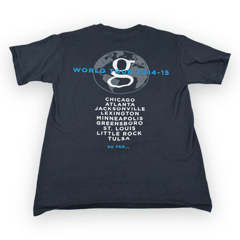 Garth Brooks World Tour 2014-15 Concert T-Shirt SMALL 2