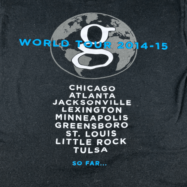 Garth Brooks World Tour 2014-15 Concert T-Shirt SMALL 6