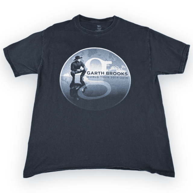 Garth Brooks World Tour 2014-15 Concert T-Shirt MEDIUM/LARGE 3
