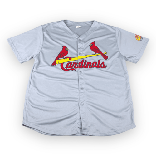 St. Louis Cardinals Baseball Jersey Country Bob’s Sauce & Seasonings XL 3