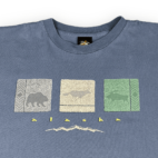 Vintage 90s Alaska Animal Runes T-Shirt XL