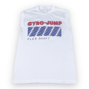 Vintage 80s Gyro Jump Flex Shaft Sleeveless Muscle T-Shirt MEDIUM