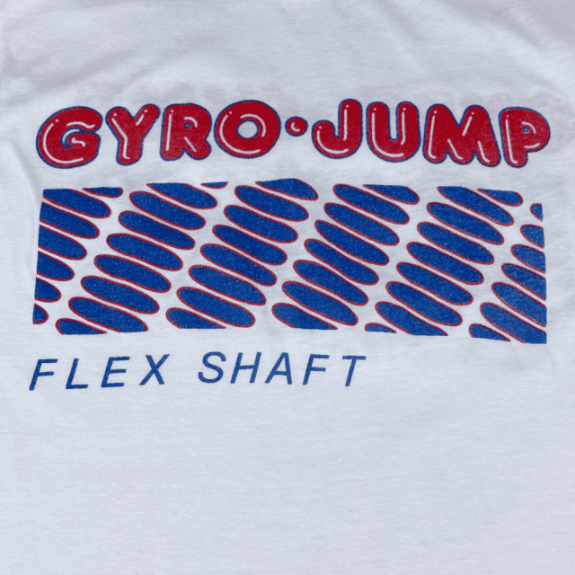 Vintage 80s Gyro Jump Flex Shaft Sleeveless Muscle T-Shirt MEDIUM 5