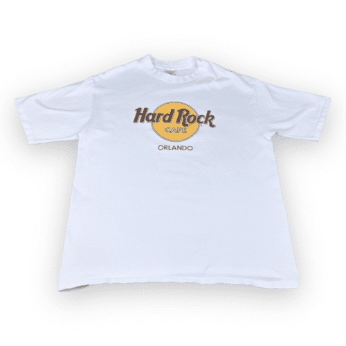 Vintage 90s Hard Rock Cafe Orlando Florida T-Shirt LARGE