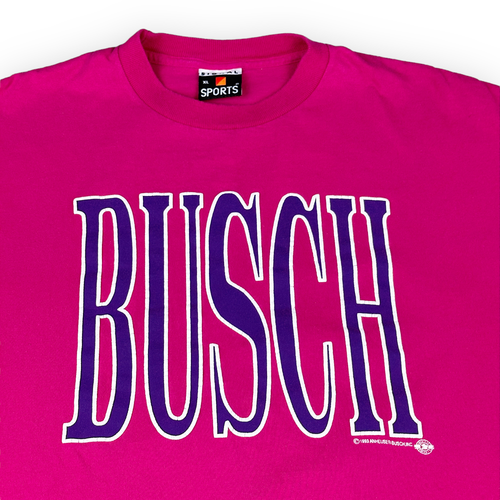 Vintage 90s Anheuser Busch Beer T-Shirt XL 2
