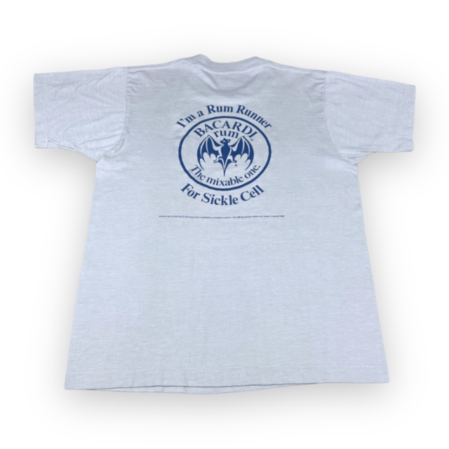 Vintage 80s Bacardi Rum Runner Oakland T-Shirt MEDIUM 4