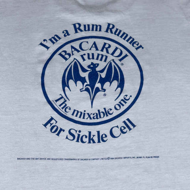 Vintage 80s Bacardi Rum Runner Oakland T-Shirt MEDIUM 6