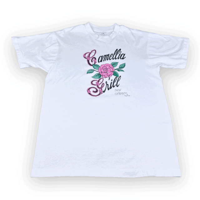 Vintage 90s Camellia Grill New Orleans Diner T-Shirt MEDIUM 3