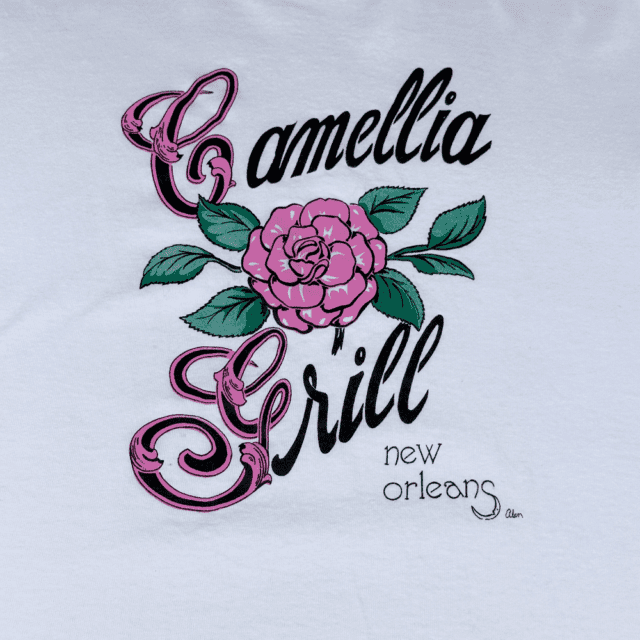 Vintage 90s Camellia Grill New Orleans Diner T-Shirt MEDIUM 4
