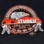 Vintage 90s Sturgis Motorcycle Rally South Dakota T-Shirt XL