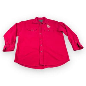 Vintage 90s Hazel Creek Red Moose Shirt Jacket XL