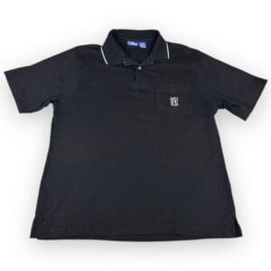 Vintage 90s PGA Tour Brand Striped Golf Polo Shirt LARGE
