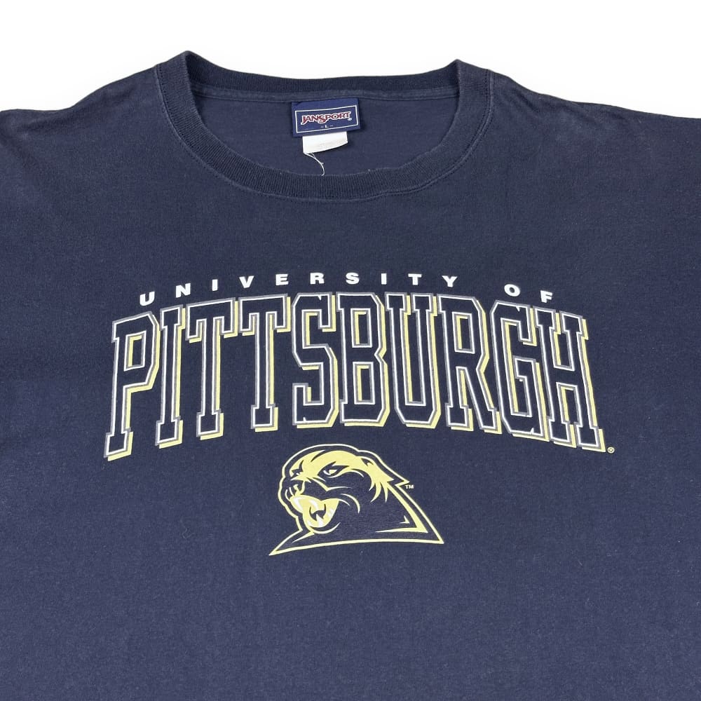Vintage 90s University of Pittsburgh T-Shirt LARGE 2