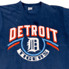 Vintage 80s Detroit Tigers Baseball Team T-Shirt SMALL