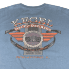 Y2K Kegel Harley Davidson Motorcycles Rockford Illinois T-Shirt XL