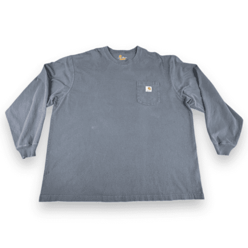 Carhartt Long Sleeve Pocket Work Shirt 2XL 3