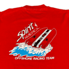 Vintage 80s Spirit of America Offshore Racing Team T-Shirt M/L