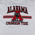 Vintage 80s Alabama Crimson Tide T-Shirt SMALL