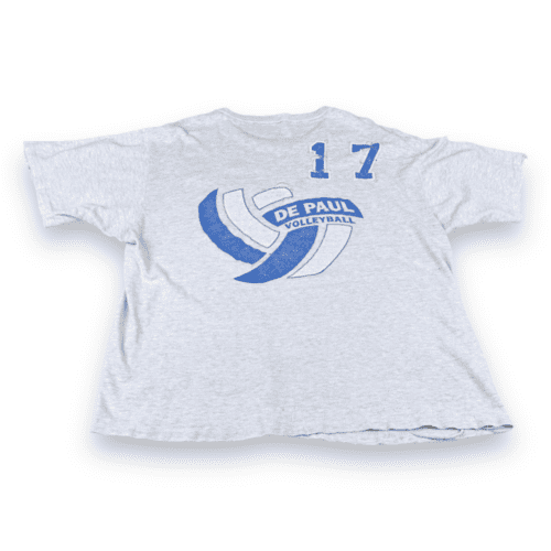 Vintage 90s DePaul University Softball T-Shirt XL 3