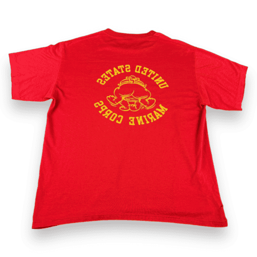 Vintage 80s United States Marine Corps T-Shirt MEDIUM 2