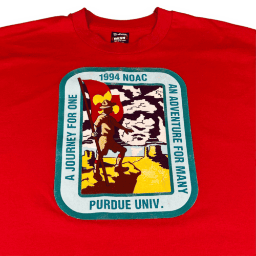 Vintage 90s Boy Scouts of America NOAC T-Shirt XXL 4