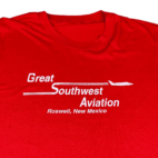 Vintage 80s Great Southwest Aviation Roswell New Mexico T-Shirt MEDIUM